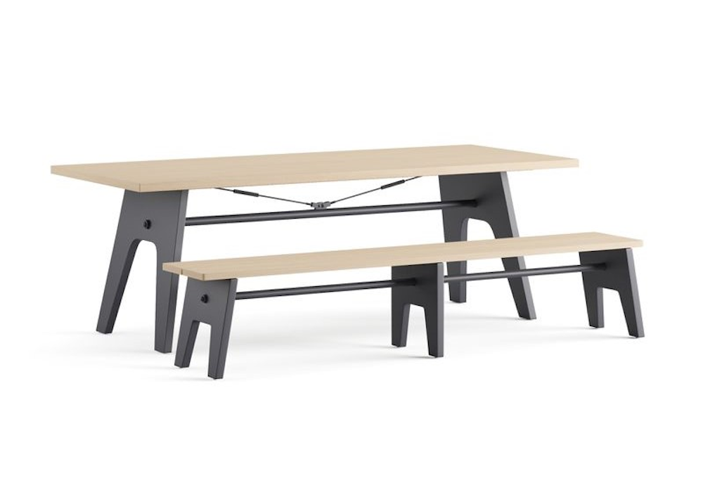 Core and Rove table with seats