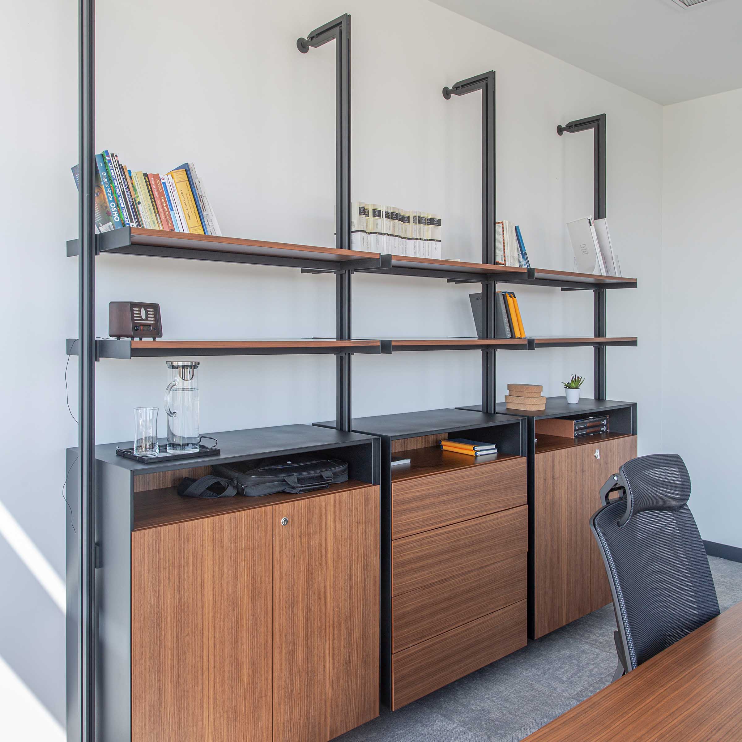 Field Storage and Shelving System Office