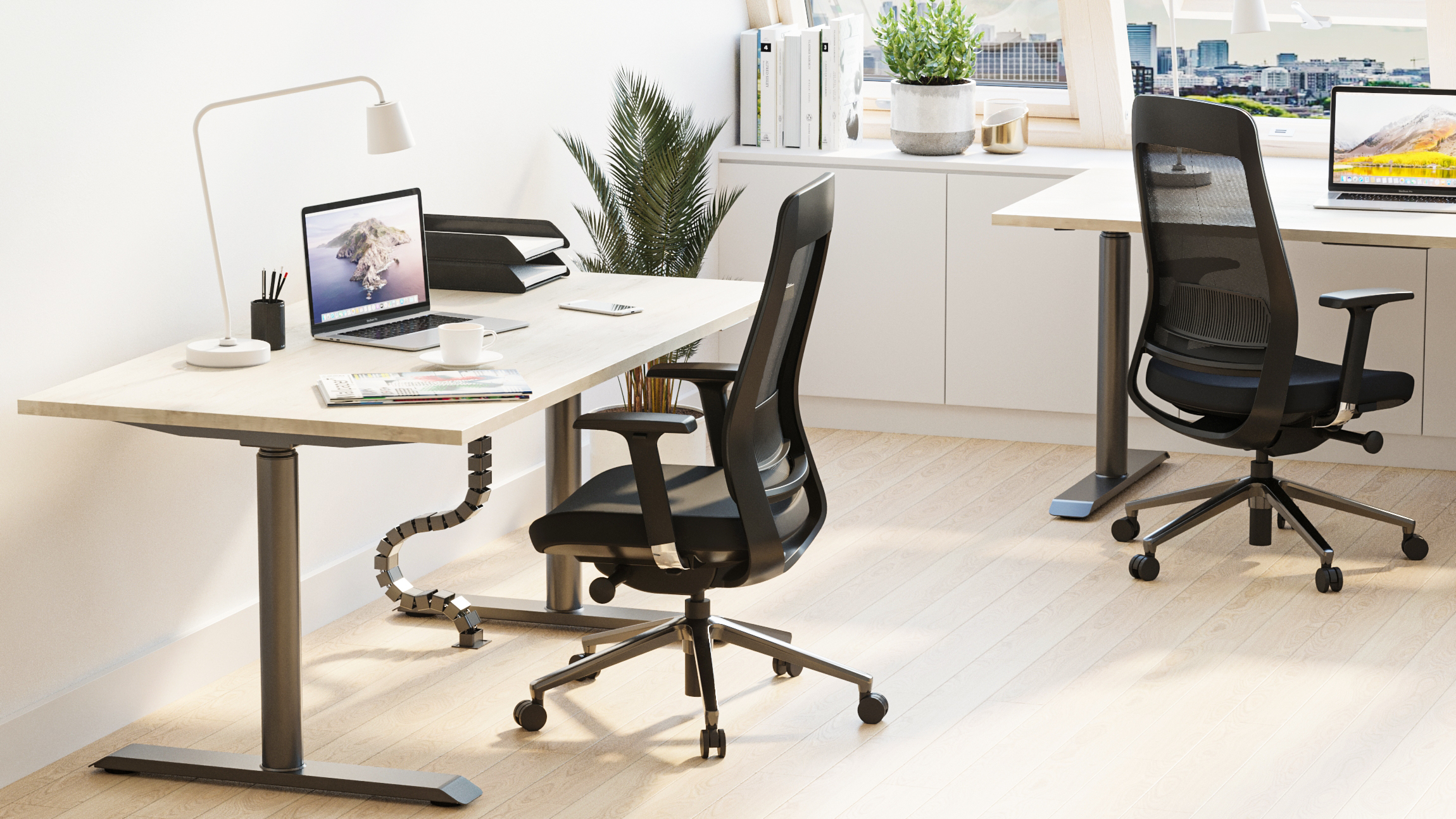 Height-Adjustable Desk Flexure