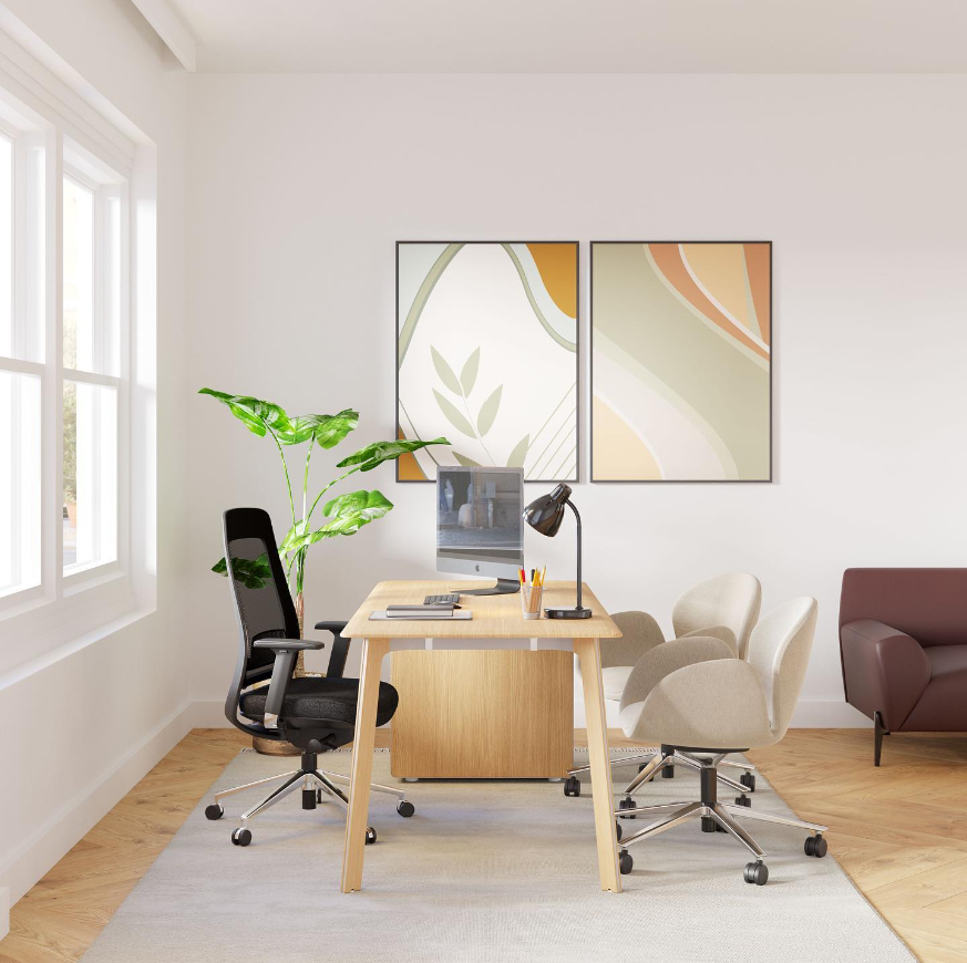 magro meeting table in scene