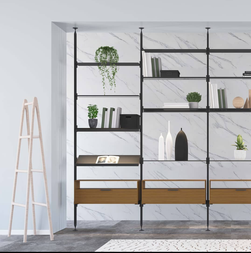 polka shelving