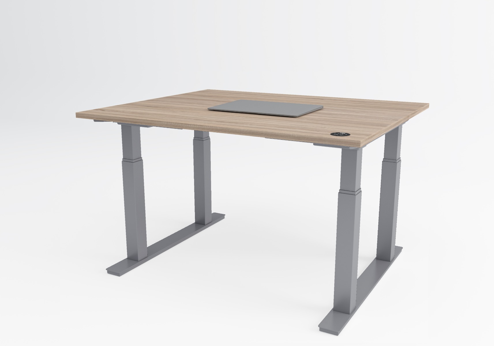 Wolfe meet desk - grey legs