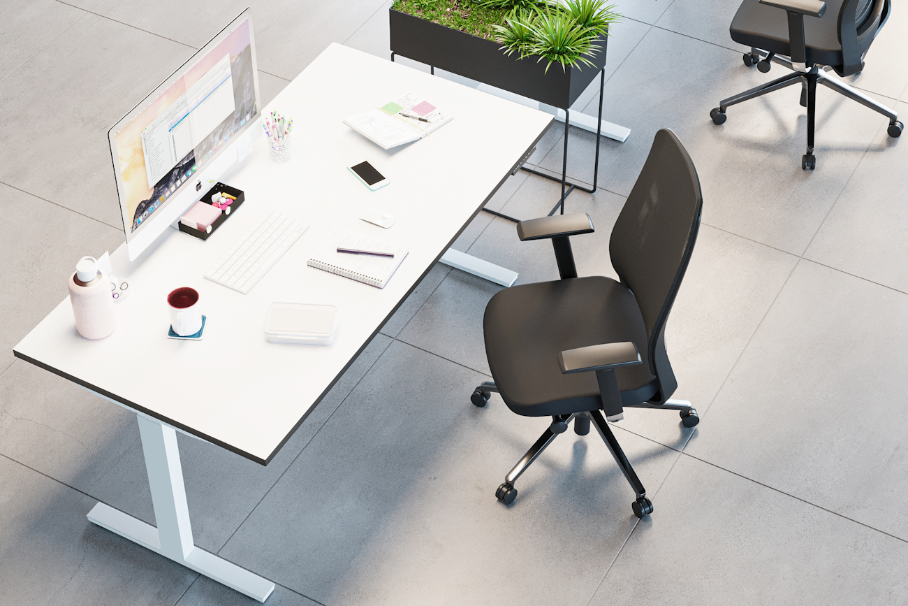 The benefits of height-adjustable desks