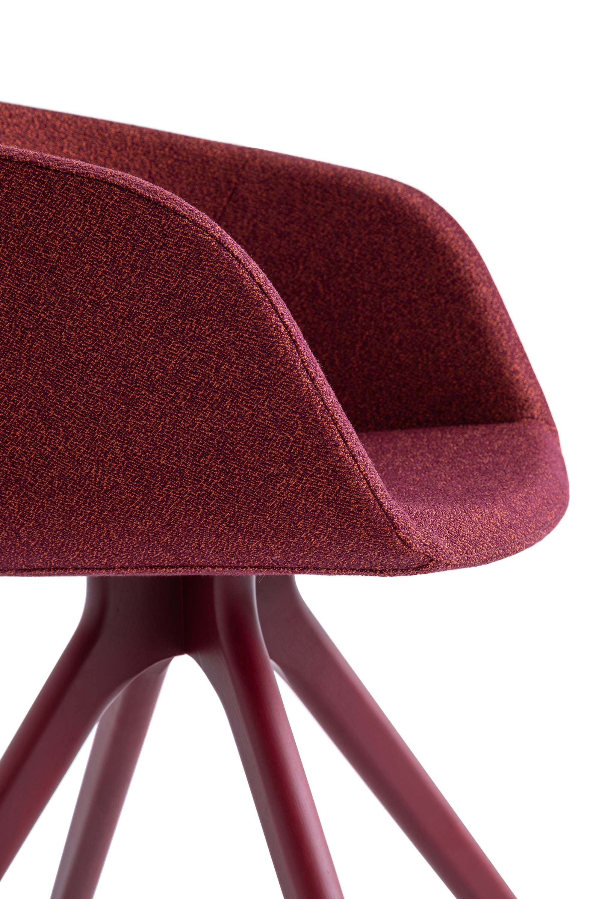 Paxt chair with wooden legs