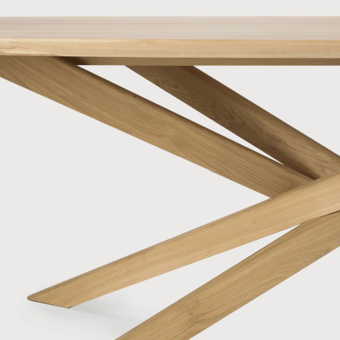 Oak Mikado Meeting Table